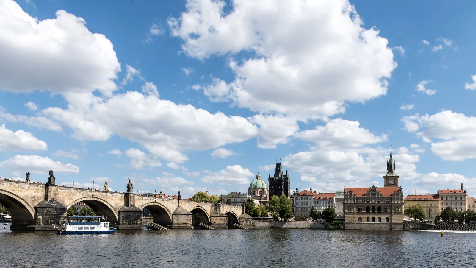 Charles Bridge and Prague Castle, Prague, where Europe Services SE is registered